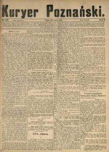 Kurier Poznański 1881.08.20 R.10 nr189
