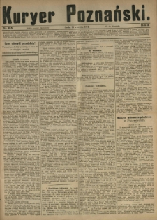 Kurier Poznański 1881.09.21 R.10 nr215