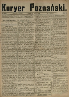 Kurier Poznański 1881.09.29 R.10 nr222