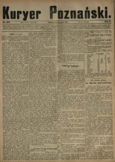 Kurier Poznański 1881.11.13 R.10 nr260