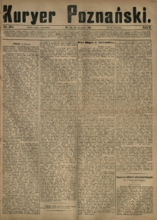 Kurier Poznański 1881.11.15 R.10 nr261