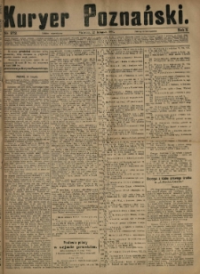 Kurier Poznański 1881.11.27 R.10 nr272