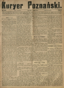Kurier Poznański 1881.12.01 R.10 nr275
