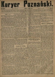 Kurier Poznański 1881.12.02 R.10 nr276