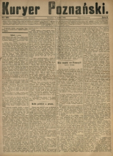 Kurier Poznański 1881.12.08 R.10 nr281