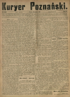 Kurier Poznański 1881.12.13 R.10 nr284