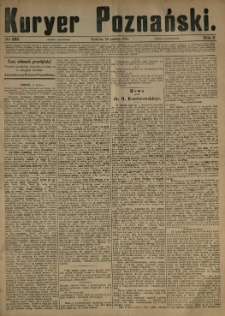Kurier Poznański 1881.12.18 R.10 nr289