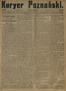 Kurier Poznański 1881.12.21 R.10 nr291