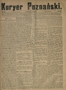 Kurier Poznański 1882.01.19 R.11 nr15
