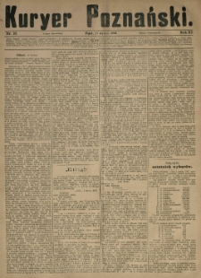 Kurier Poznański 1882.01.20 R.11 nr16