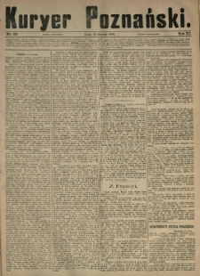 Kurier Poznański 1882.01.25 R.11 nr20