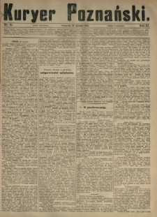 Kurier Poznański 1882.01.26 R.11 nr21