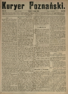 Kurier Poznański 1882.02.19 R.11 nr41