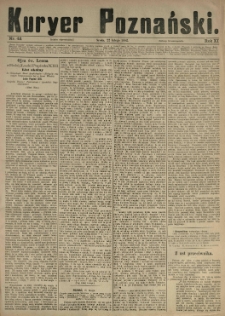 Kurier Poznański 1882.02.22 R.11 nr43