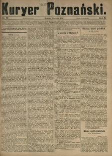 Kurier Poznański 1882.04.09 R.11 nr82
