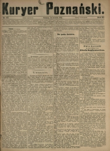 Kurier Poznański 1882.04.16 R.11 nr87