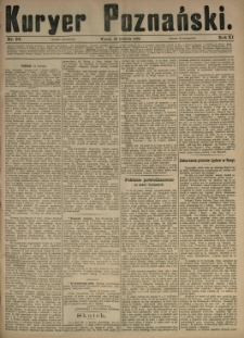 Kurier Poznański 1882.04.25 R.11 nr94