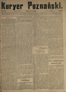 Kurier Poznański 1882.05.14 R.11 nr110
