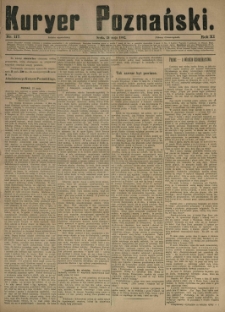 Kurier Poznański 1882.05.24 R.11 nr117