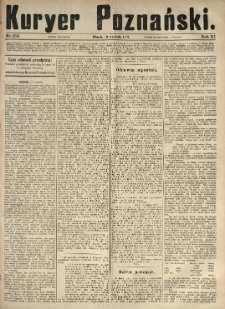 Kurier Poznański 1882.09.19 R.11 nr213