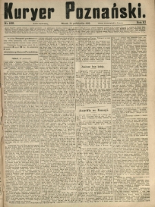 Kurier Poznański 1882.10.31 R.11 nr249