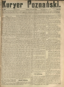 Kurier Poznański 1882.11.12 R.11 nr259