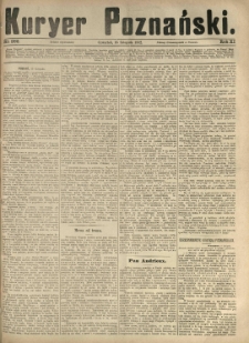 Kurier Poznański 1882.11.16 R.11 nr262