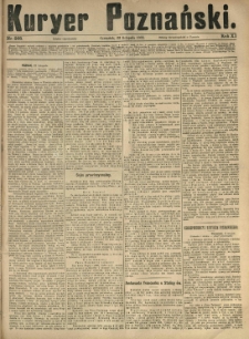 Kurier Poznański 1882.11.23 R.11 nr268