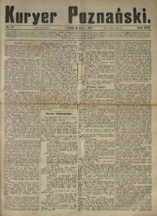 Kurier Poznański 1884.01.20 R.13 nr17
