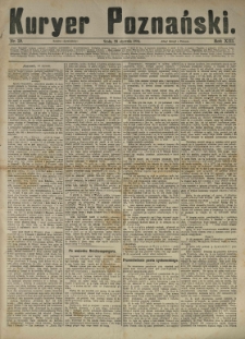 Kurier Poznański 1884.01.23 R.13 nr19