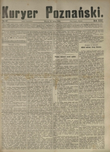 Kurier Poznański 1884.02.26 R.13 nr47