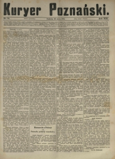 Kurier Poznański 1884.03.23 R.13 nr70
