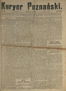 Kurier Poznański 1884.05.20 R.13 nr116