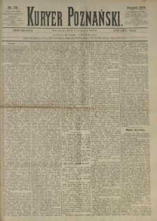 Kurier Poznański 1884.08.03 R.13 nr178