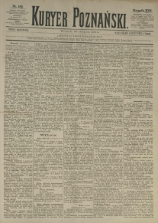Kurier Poznański 1884.08.26 R.13 nr196