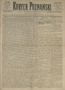 Kurier Poznański 1884.09.21 R.13 nr218