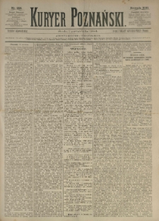 Kurier Poznański 1884.10.01 R.13 nr226