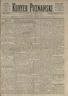 Kurier Poznański 1884.10.07 R.13 nr231