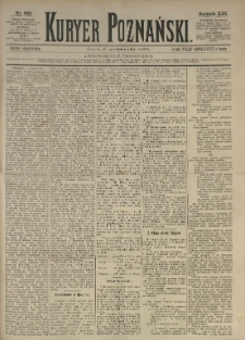 Kurier Poznański 1884.10.08 R.13 nr232