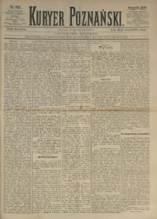 Kurier Poznański 1884.11.08 R.13 nr258