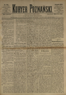 Kurier Poznański 1884.11.15 R.13 nr264
