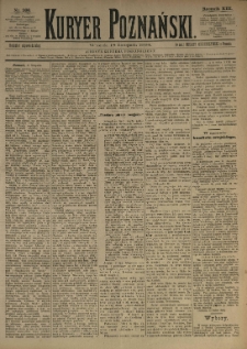 Kurier Poznański 1884.11.18 R.13 nr266