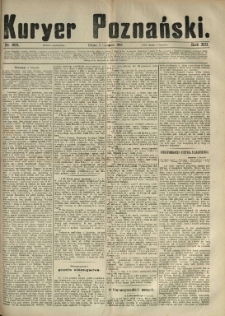 Kurier Poznański 1883.11.09 R.12 nr255