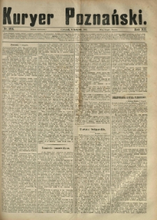 Kurier Poznański 1883.11.08 R.12 nr254