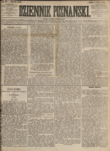 Dziennik Poznański 1871.02.01 R.13 nr26