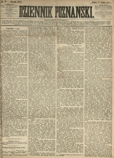 Dziennik Poznański 1871.02.17 R.13 nr39