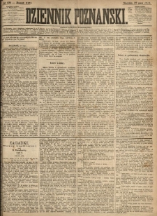 Dziennik Poznański 1871.05.28 R.13 nr121