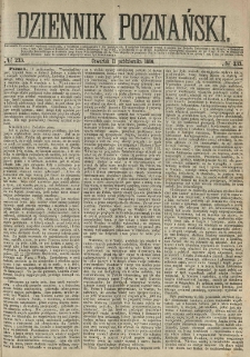 Dziennik Poznański 1860.10.11 R.2 nr233