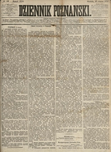 Dziennik Poznański 1871.08.20 R.13 nr189