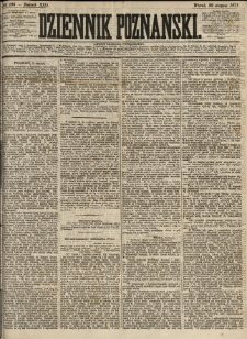 Dziennik Poznański 1871.08.29 R.13 nr196